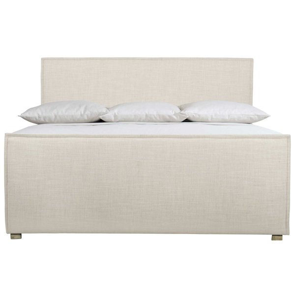 Cassandra upholstered low profile shop standard bed